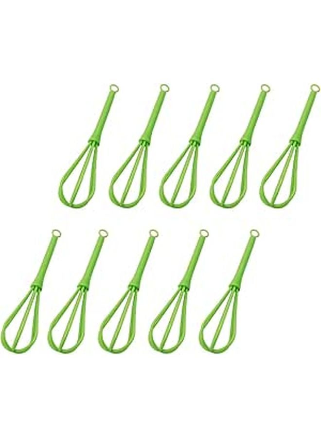 Manual Egg Whisk Set 10pcs Plastic Handheld Multi Function Egg Beater For Baking - Image 1