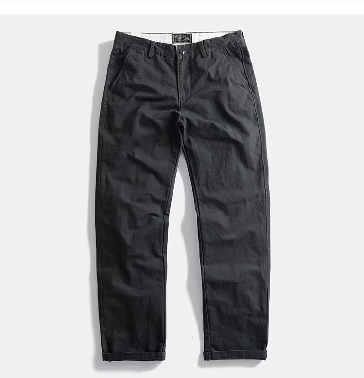Pants For Working Men Wear-Resistant Straight Overalls For Construction Site Loose Plus Size Labor Protection Pants - Image 1