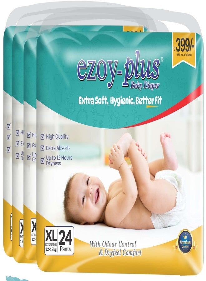 Ezoyplus XL Size Baby Diaper Pants |12-17 kg |Extra Soft & Super Absorption |Diaper For baby(XL, 96, count) - Image 1