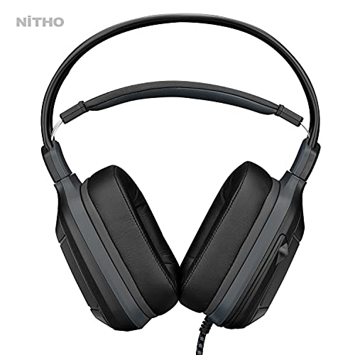 Nitho Titan Wired On Ear Stereo Gaming Headphones With Mic, 7.1 Surround Sound (Usb Adapter Included) - Image 5