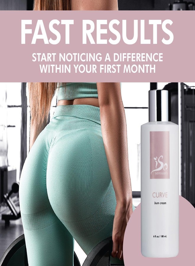 IsoSensuals CURVE Butt Enhancement Cream - for Women and Men, Natural Growth and Plumping Enhancer, Faster, Thicker, Bigger Results, 2 Month Supply - Image 4