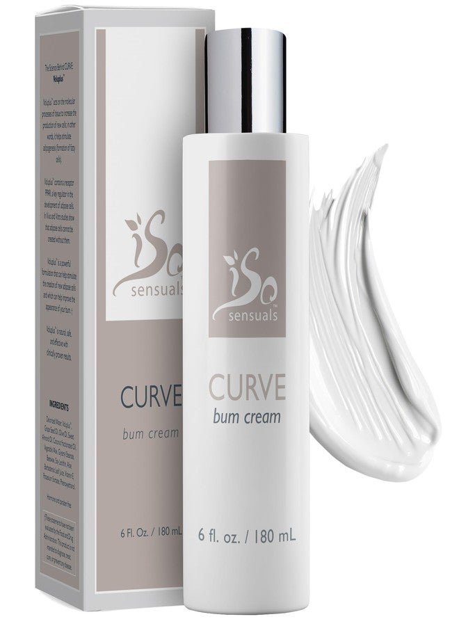 IsoSensuals CURVE Butt Enhancement Cream - for Women and Men, Natural Growth and Plumping Enhancer, Faster, Thicker, Bigger Results, 2 Month Supply - Image 1