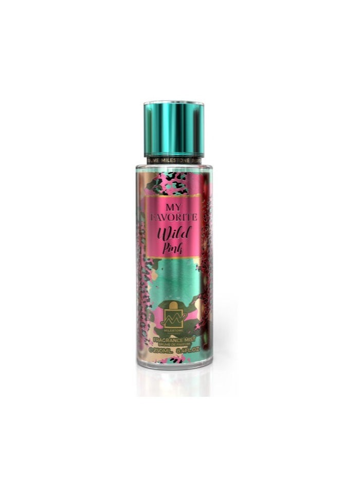 Milestone My favorite Wild Pink Fragrance Mist For Women 250ml 