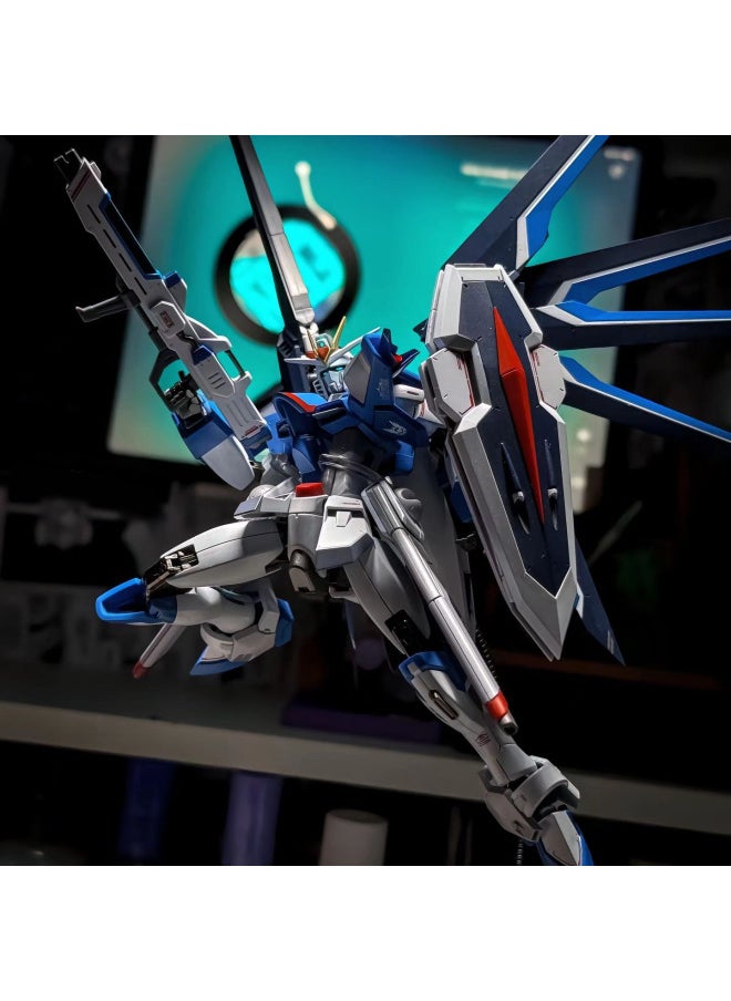 Generic - Gravity Experiment Flight Tiger Pb Limited R Soul Hg Finely Carved Gundam Model Assembled Hand-Made Toy Mecha-Color:Ascend Freedom [deformable Aircraft] Comes With Stand - Single Model - Image 1