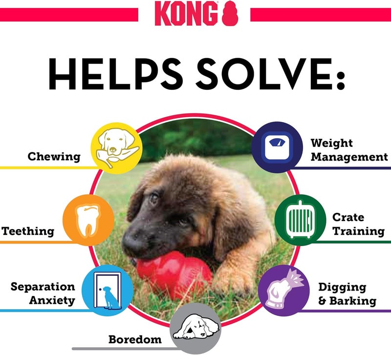 KONG Classic Stuffable Dog Toy Easy Treat Peanut Butter Spray - Fetch & Chew Toy for Dogs - with Dog Toy Filler Treat - for Hours of Fun & Enrichment - 14 oz - Small - Image 4