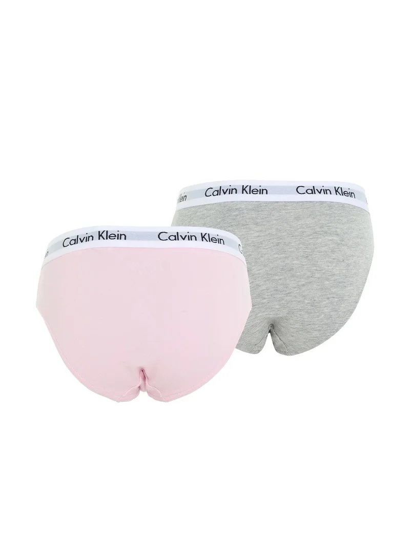 CALVIN KLEIN Youth 2 Pack Logo Bikini Brief