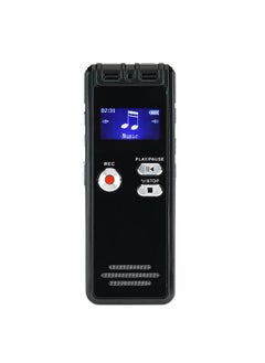 8GB Digital Voice Recorder Voice Activated Recorder MP3 Player 1536Kbps HD Recording Noise Reduction Dual Microphone with OTG Function 8GB Capacity 24 Languages
