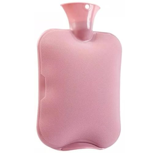 Giffy Premium PVC Made Hot Water Bag, BPA Free Heating Pad, Odorless Hot Water Bottle for Pain Relief, Period Pain, Muscle Cramps, 2 Litre Pink Pack of 1 - Image 1
