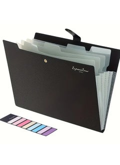 Expressions Expandable Large-capacity Accordion Bag 5-pocket Label Folder A4 Size Suitable For Classrooms, Homes, Offices, And Travel  - Image 3