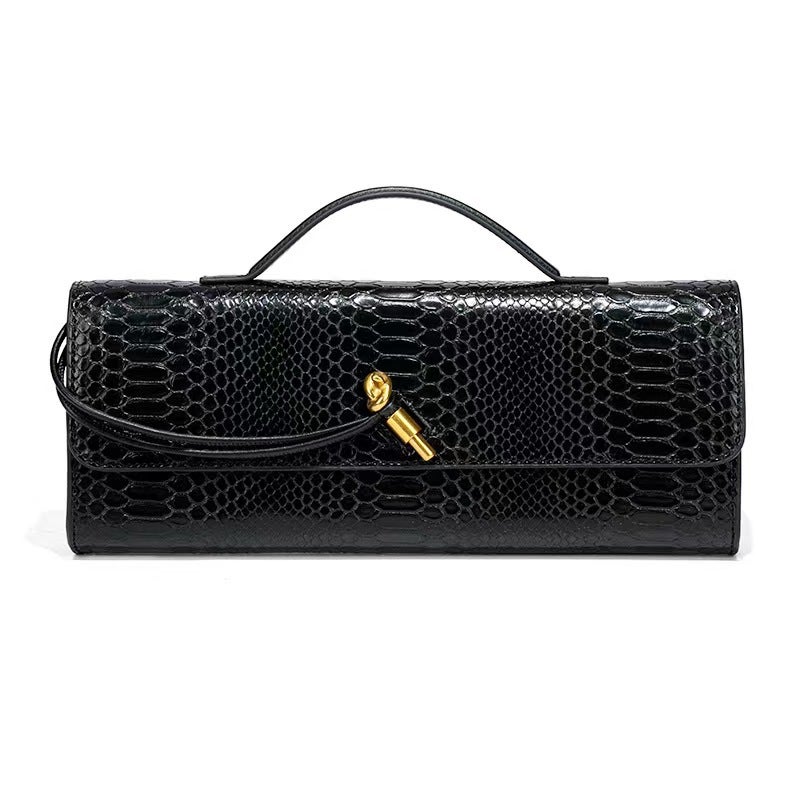 Horizontal Style Women'S Clutch Evening Bag -Selling Stone Pattern Chinese Baguette Bag Bag Single Shoulder Elegant - Image 5