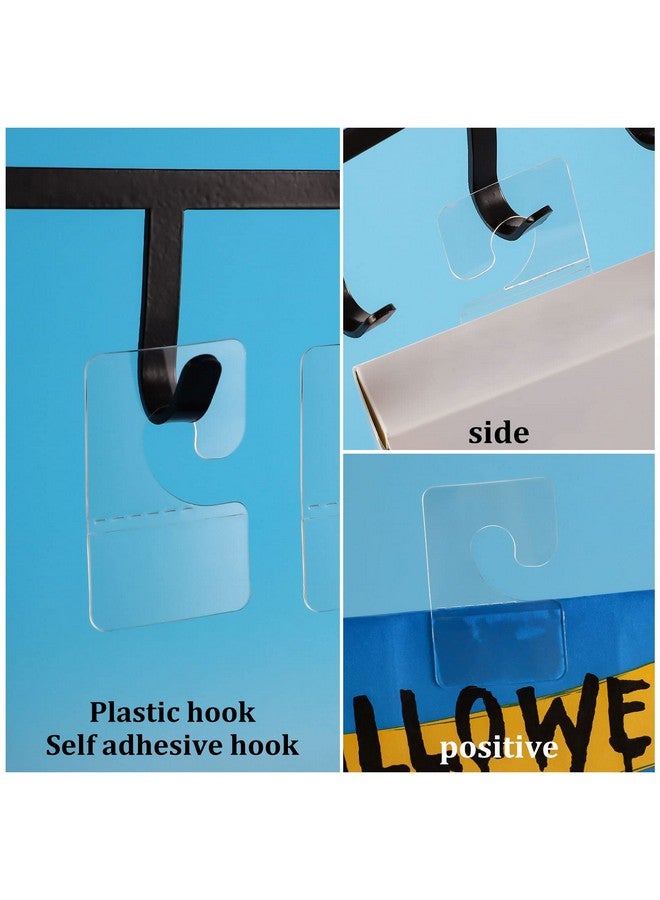 Prudiut 300 Pack Hang Tabs Hook Hang Tags Adhesive Hanging Tabs Heavy Duty Sticky Tabs Hang Hooks For Retail Displays In Business Shops(1.1×1.7 Inch) - Image 4