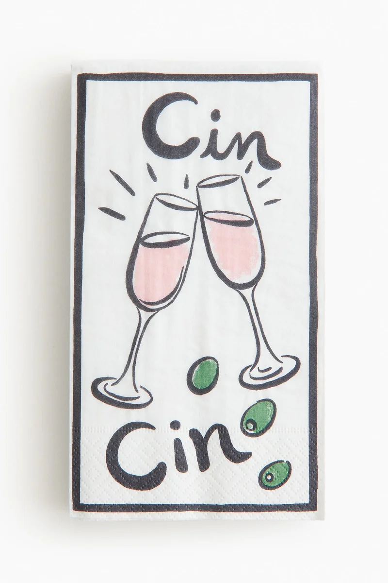 H&M 15-pack paper napkins