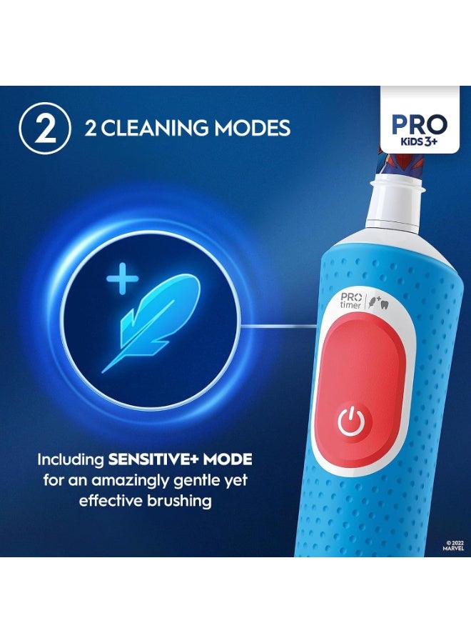 Oral-B Vitality 300 Kids Tooth Brush Rechargeable 3 + Years Frozen - Blue (Packaging May Vary) - Image 4