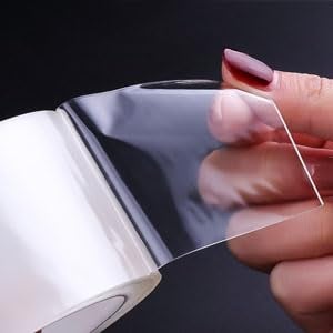 Silicone Kitchen Tape For Waterproof Tape And Bathroom Transparent Sink Tape gas stove lining silicone sealant for kitchen sink stove side protector Caulking Sink Tape 3 Meter  - Image 5