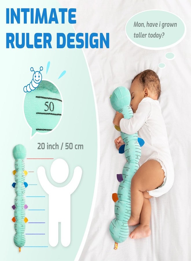 Sumobaby Baby Toys Musical Caterpillar, Stuffed Animal Activity Soft Toys with Teether,Multi-Sensory Crinkle, Rattle and Textures, for Tummy Time Baby Toys 0 to 12 Months Boys,Girls,Caterpillar(Blue) - Image 5
