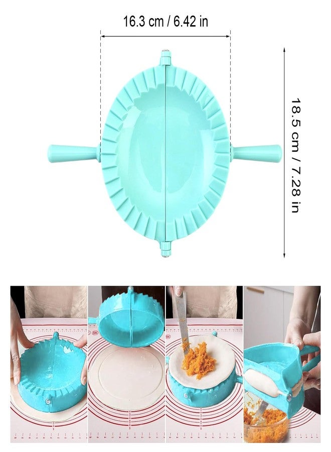 EQUNROY Dumpling Maker,Empanada Maker Press,Tortilla Folder,Tortilla Crimper,Pasta Making Tools, Large Size - Image 2