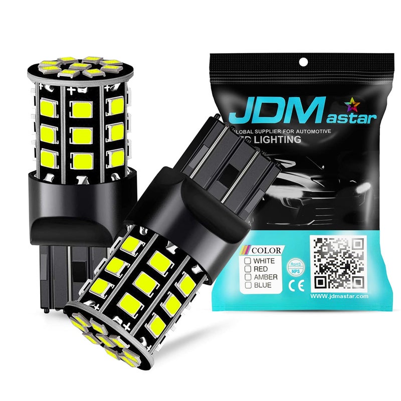 JDM ASTAR Super Bright AX2835 Chipsets 7440 7441 7443 7444 992 LED BulbsXenon White Only used for backup reverse lights