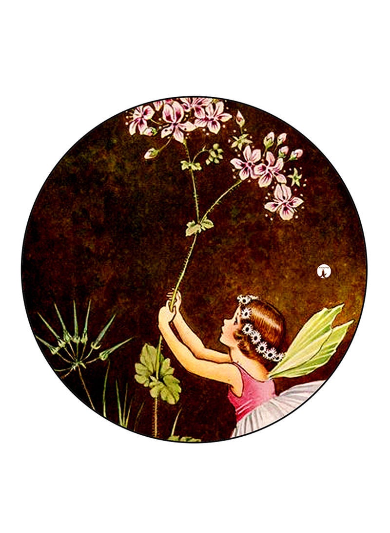RKN Girl Printed Mouse Pad  Multicolor