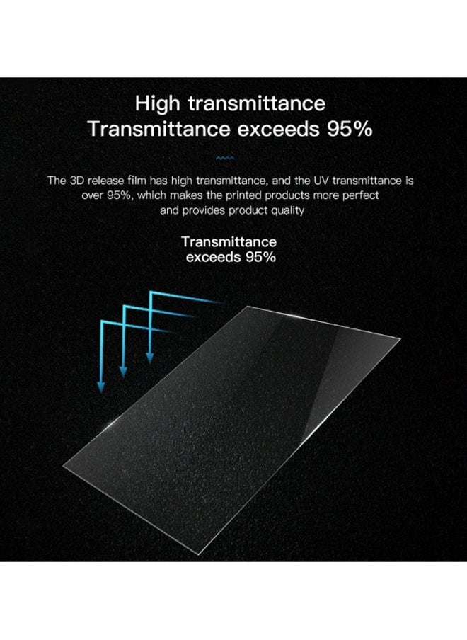 NIBEMINENT Professional Light-Curing FEP Release Film Sheet For 3D Printer Clear  - Image 4