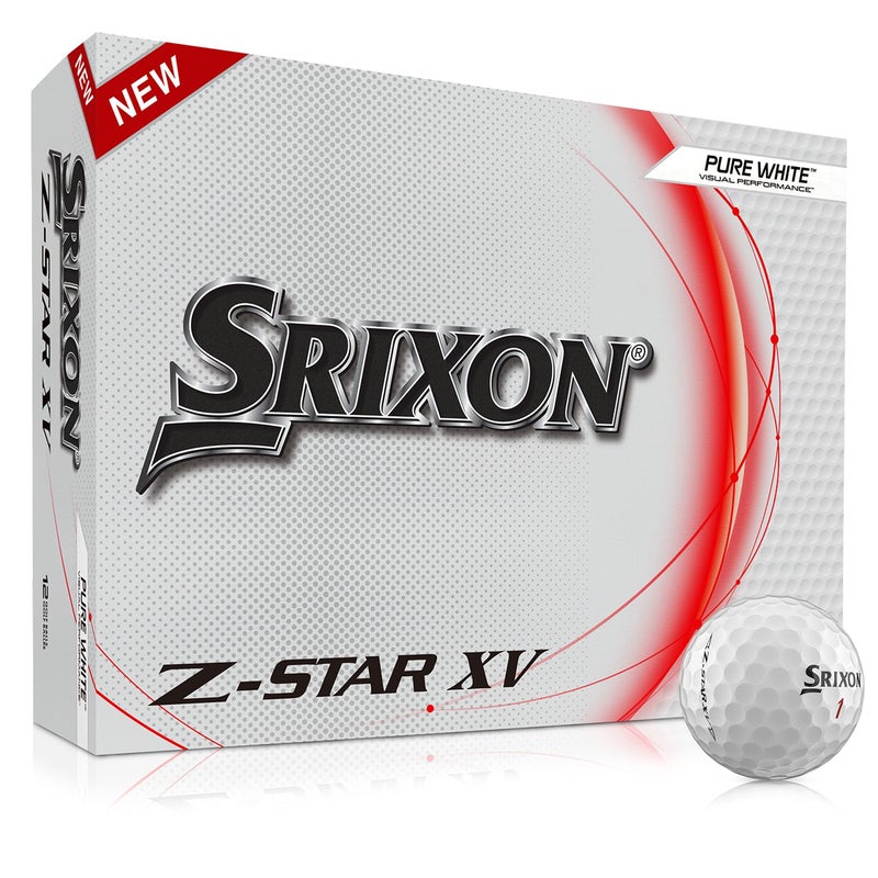 Srixon Z-Star XV Golf Balls, Z-Star XV 8, White - Image 1