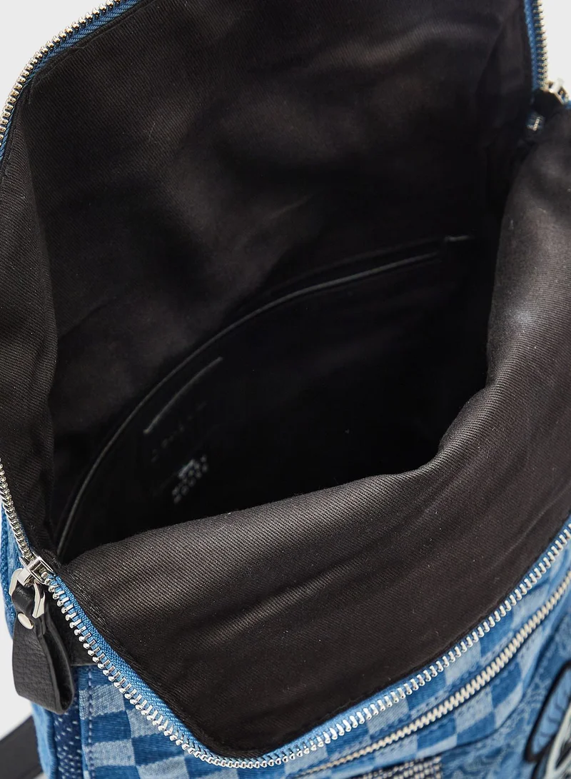 DESIGUAL Top Handle Zip Lock Backpack