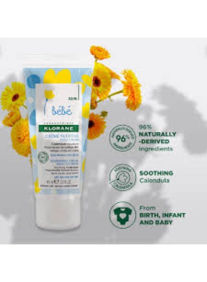Klorane Nourishing Cream With Cold Cream 40ml - Image 2