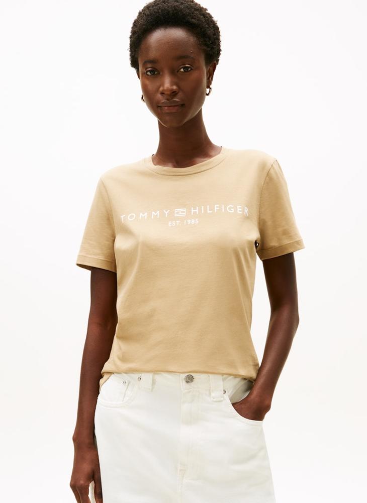TOMMY HILFIGER Graphic Crew Neck T-Shirt - Image 1