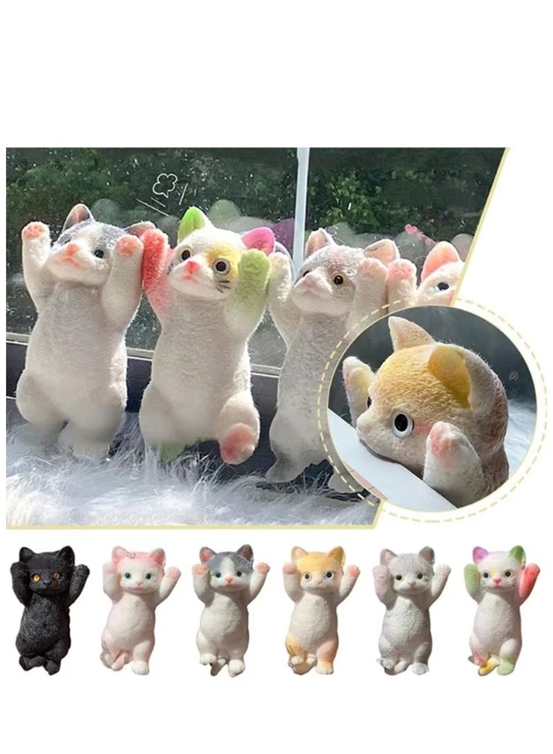 Rally 20cm Squeezeable Silicone Cat Toy - Stress and Anxiety Relief, Soft Mochi Anti-Stress Toy for Adults and Kids, Multiple Colors (Randomly Selected) - Image 2
