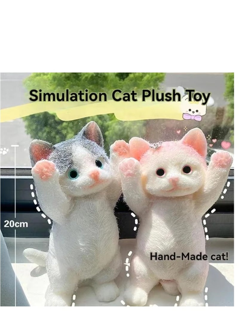 Rally 20cm Squeezeable Silicone Cat Toy - Stress and Anxiety Relief, Soft Mochi Anti-Stress Toy for Adults and Kids, Multiple Colors (Randomly Selected) - Image 5