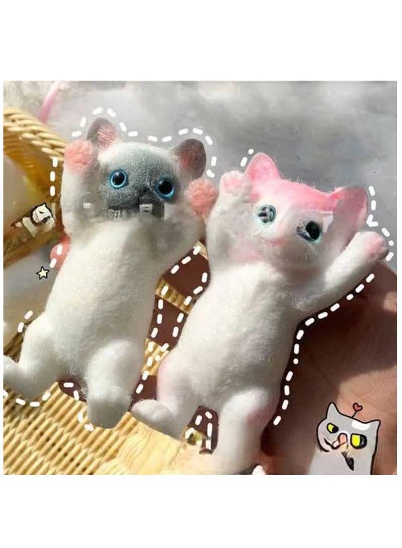 Rally 20cm Squeezeable Silicone Cat Toy - Stress and Anxiety Relief, Soft Mochi Anti-Stress Toy for Adults and Kids, Multiple Colors (Randomly Selected) - Image 4