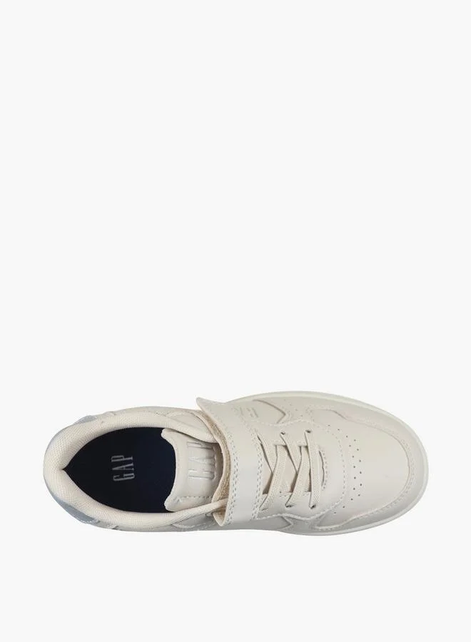 Gap CREAM Girls Chicago Hook & Loop Ankle Sneakers for Women | Best Price UAE