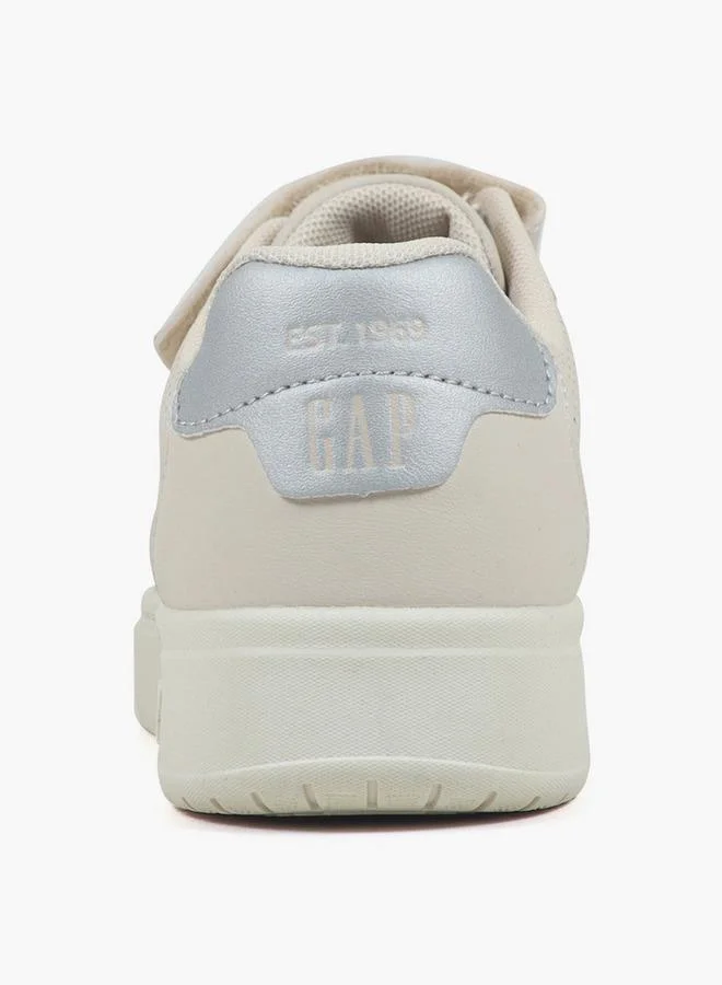 Gap CREAM Girls Chicago Hook & Loop Ankle Sneakers for Women | Best Price UAE