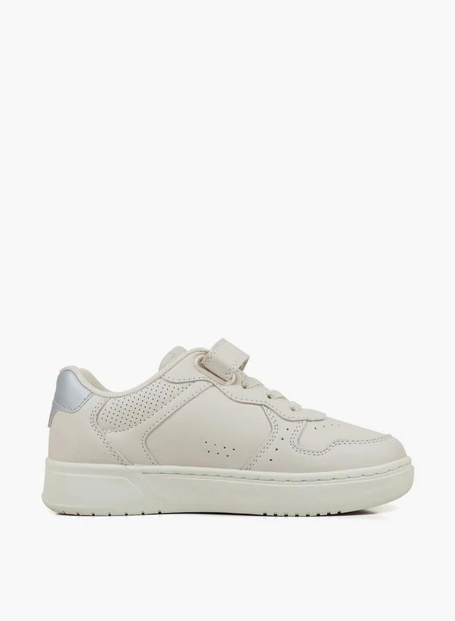 Gap CREAM Girls Chicago Hook & Loop Ankle Sneakers for Women | Best Price UAE
