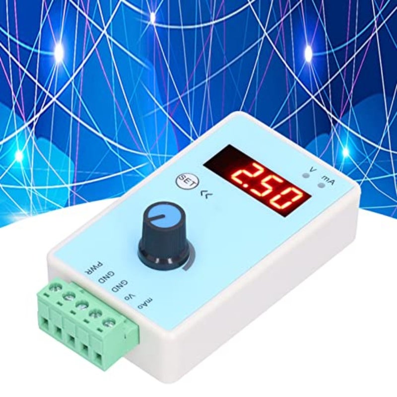 اختبار الهندسة الإلكترونية: هيكل من سبائك الألومنيوم، أسود، توليد إشارة تناظرية عالية الدقة مع مخرجات 0-10 فولت/2-10 فولت و0-20 مللي أمبير/4-20 مللي أمبير - Image 5