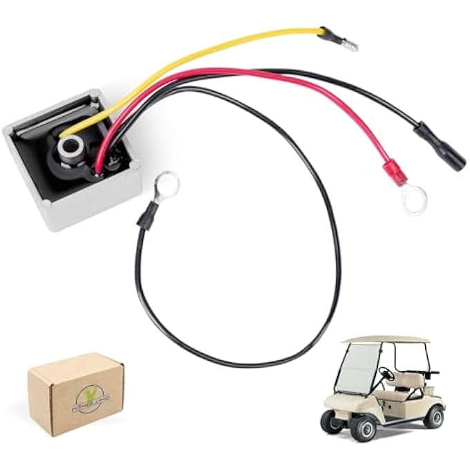 Club Car Ds Carryall Voltage Regulator Rectifier1015777 102711201 1992 Up Gas Golf Carts - Image 2