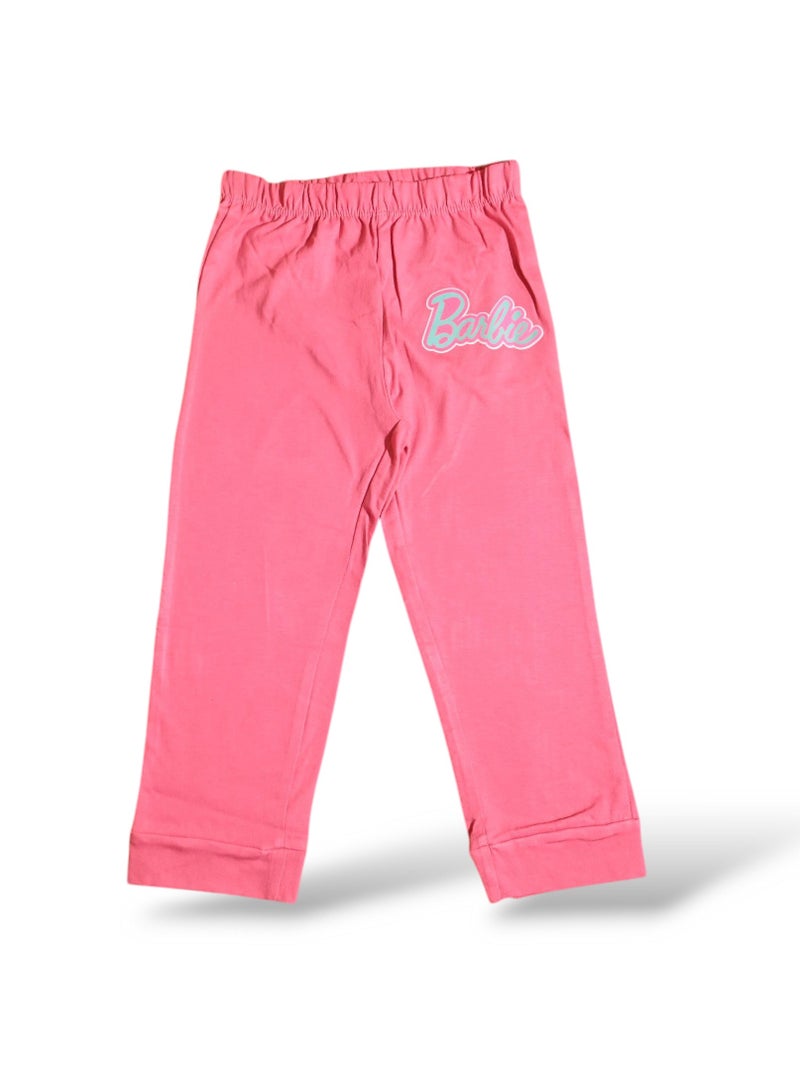 باربي مجموعات بيجامة قصيرة الأكمام للفتيات من باربي - Image 3