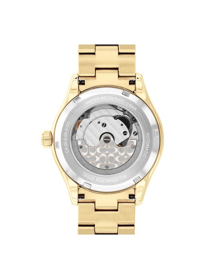 COACH ساعة كوتش النسائية ذات القرص الدائري باللون الوردي الفاتح - 14504487 - Image 2