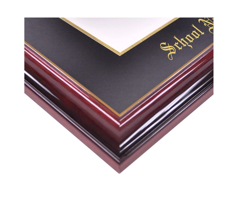 Campus Images Kansas State University Petite Diploma Frame – 8.5" x 11" – Officially Licensed Hardwood Frame - Image 4