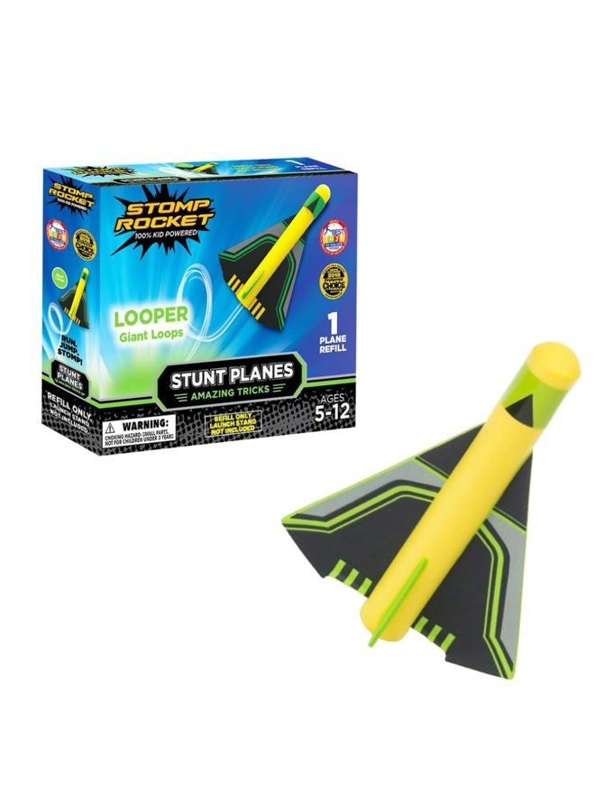 Stomp Rocket Stunt Planes Refill - 1 Looper Plane - Image 1