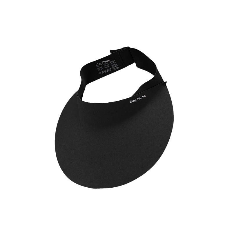 Seamless Sun Protection Hat Women UPF50+ Summer One-Piece Lightweight Outdoor Sports Running Visor Hat - Image 5