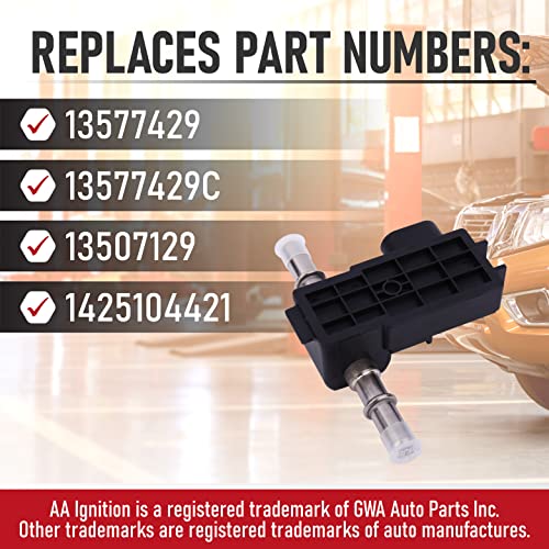 AA Ignition Replacement Flex Fuel Sensor, Compatible with Buick, Chevy, Cadillac, GMC - 2012-2021 - Replaces 13577429, 13507129 Lacrosse, ATS, SRX, Caprice, Equinox, Impala, Silverado 1500, Tahoe, Sierra 2500HD - Image 3