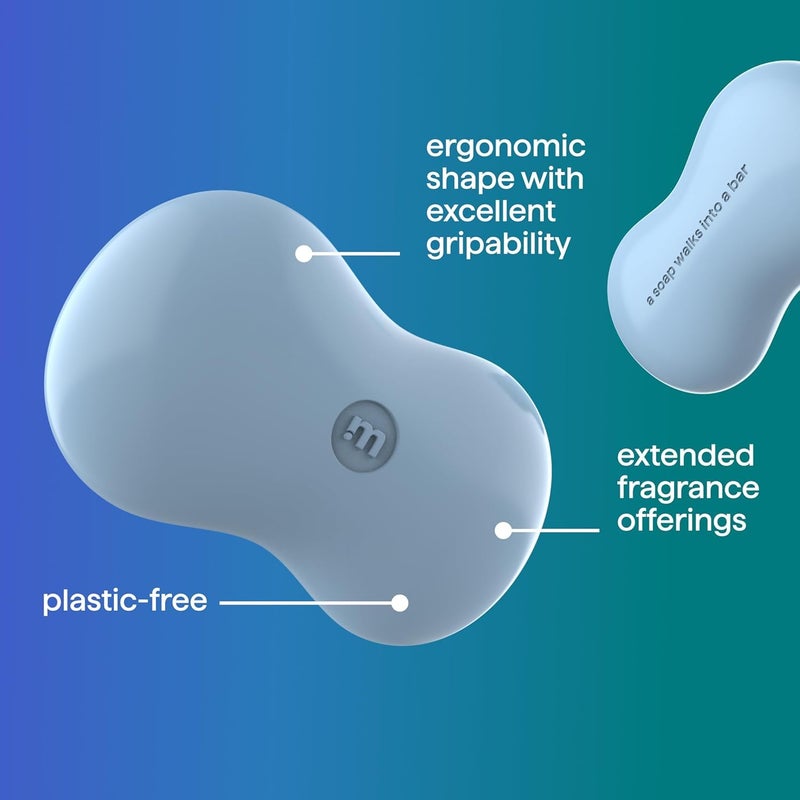 Method صابون بار ميثود، جليد + جرانيت، خالي من البلاستيك، 2 بار، 5 أونصات لكل منهما - Image 3