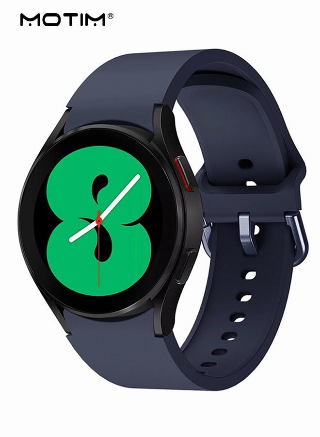 Motim Silicone Replacement Strap Compatible with Samsung Galaxy Watch 7/6/5/FE, 20MM , Sport Strap Watch Wristband, Quick Release Watch Strap for Men and Women, Easy Installation - Image 3