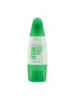 Tombow 62191 MONO Multi Liquid Glue, 0.88 Ounce, 1-Pack. Multi-Purpose Glue with Dual Tip Dispenser for Precise to Full Coverage Application
