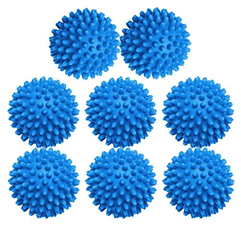 XIEHE Dryer Balls 8 Pack - 2.7 Inch Non-Toxic Reusable Dryer Balls - Image 1