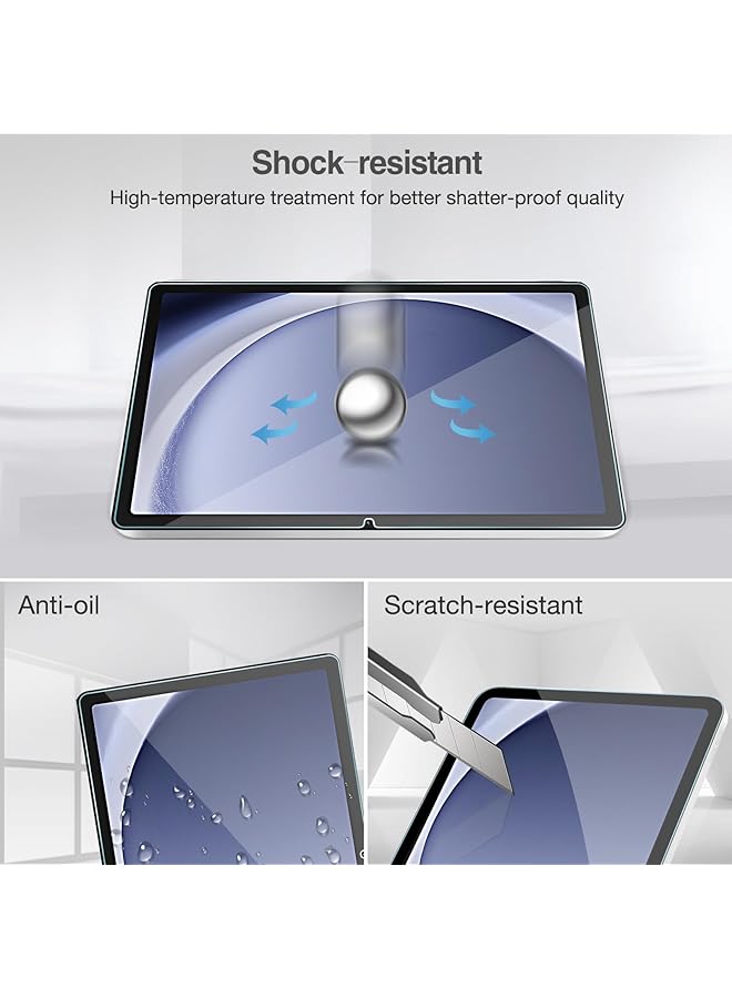 Procases 1+3 Pack Tempered Screen Protector For Galaxy Tab A9 Plus 11 Inch 2023 With Camera Lens Protector Protective Glass Film Guard For 11 Inch Tab A9+ 5G Sm X210 X216 X218 - Image 5