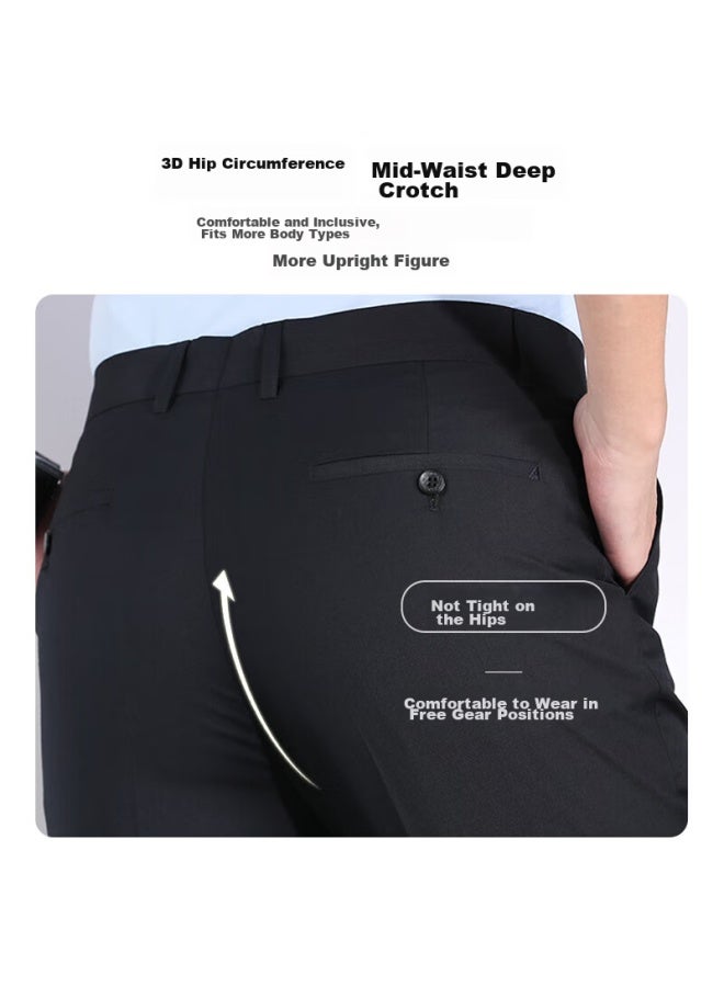 Hodo Men's Refined Casual Comfortable Stretch Pants, Easy To Care For - Image 2