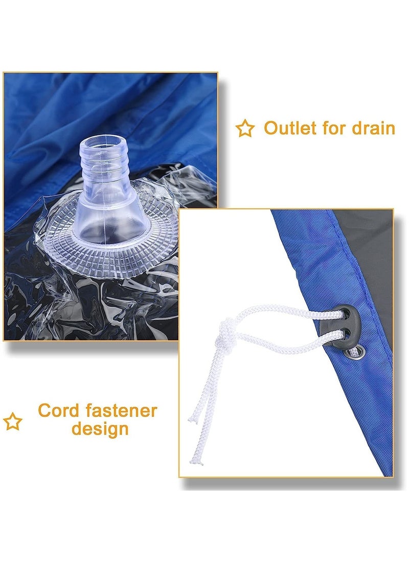 Zimtal Air Conditioning Cleaning Waterproof Cover with Drain Outlet, Protector Dust Washing Bag For Large Size (2P-3P) Wall Mounted AC Service with Pipe.  - Image 4