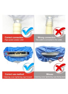 Air Conditioning Cleaning Waterproof Cover with Drain Outlet, Protector Dust Washing Bag For Large Size (2P-3P) Wall Mounted AC Service with Pipe. - pzsku/ZDEACD0DF8E869153C28BZ/45/_/1710806282/9d23a0cc-77b0-43b7-b870-e0bff5117db0