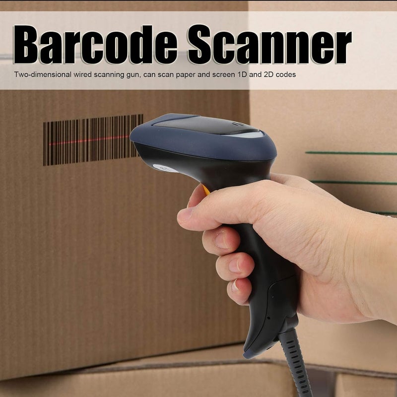 Tyenaza Barcode Scanner Reader Handheld Gun USB Wired 1D 2D Automated Industry Sensor SC‑1202‑2D - Image 2